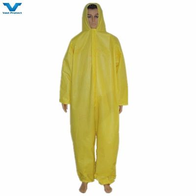 Type 5 6 Standard Cat 3 Disposable Coveralls for Asbestos Removal without Face Mask