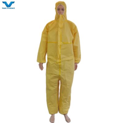 Polypropylene Disposable Paper SMS Non Woven PP Microporous Overall for Xxxxl Size