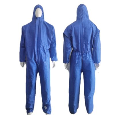 CE Cat 3 III Type 4/5/6 Safety Protective PPE SMS Disposable Coverall for Benefit