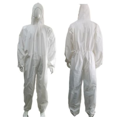 CE Cat 3 III Type 4/5/6 Safety Protective PPE SMS Disposable Coverall for Benefit