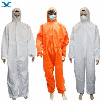 Customized Disposable Microporous Overalls CE Cat 3 Type 5 6 Anti-Static En1149 Waterproof