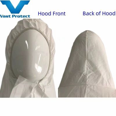 En14325 White Soft Waist Micro Film Protecting Coating for Comfortable Protection