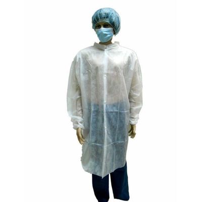 VPT601 117*135cm Disposable PP Lab Coat for Industrial Protective Clothing