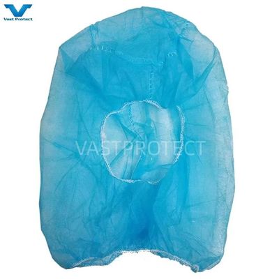 Free Sample Polypropylene Non-Woven PP Disposable Hair Net Bouffant Caps with Elastic Edge