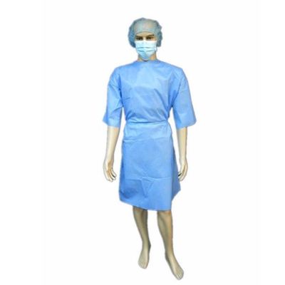 Disposable Pink Nonwoven PP Sterile SMS Isolation Gown for Dental Hospital Operation
