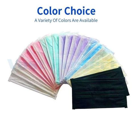 Blue Disposable Dust Mask with ISO13485 Certificate Earloop Typeiir 3ply Face Mask