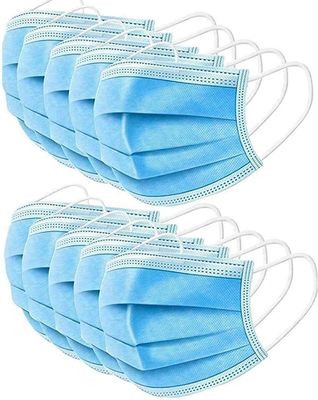 Disposable Multicolored Non-Woven Face Masks with Elastic Nose Clip and Earloop Style