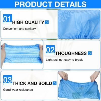 Hygienic Anti-Slip Waterproof Foot Booties Shoe Covers for Hospital Staff Protection