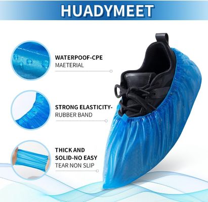 Light-Weight 15*36cm PE CPE Shoe Cover for Dental Procedures Handmade or Machine-Made