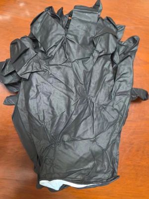 Disposable Black Nitrile Examination Gloves Sizes S M L XL 9 Inch Aql 1.5 for Gardening