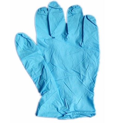 Stretch Durable Breathable Disposable Nitrile Exam Gloves with Logo Printing
