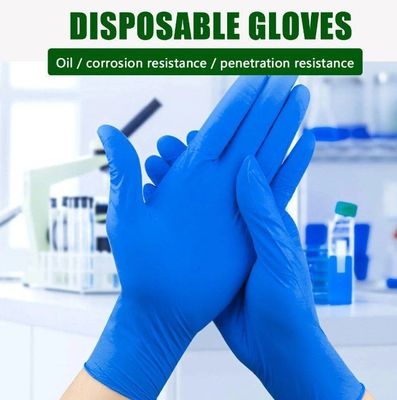 Multipurpose Nitrile Gloves with Material and Powdered Design Offer