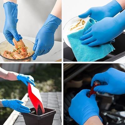 20 Days Delivery Time Heavy Duty 5mil 6mil Disposable Nitrile Gloves for Cooking Mechanic