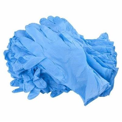 Powdered-Free Nitrile Examination Gloves with Logo Printing and FDA Certification
